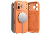 Handys - Cover & Cases - Ringke Silicone Magnetic MagSafe Case for iPhone 17 Pro - Orange - 8800328811188