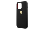 Handys - Cover & Cases - Ferrari Silicone MagSafe Case for iPhone 13 Pro / iPhone 13 - Black - 3666339059552