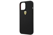 Handys - Cover & Cases - Ferrari On Track Silicone Case for iPhone 12 Pro Max - Black - 3700740483480