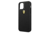 Handys - Cover & Cases - Ferrari On Track Perforated Case for iPhone 12 / iPhone 12 Pro - Black - 3700740479636