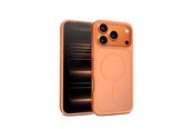 Handys - Cover & Cases - CRONG Hybrid Matte Magnetic - MagSafe iPhone 17 Pro Case (Orange) - CRGHMMIP1763PORG