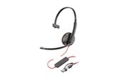 Kopfhörer/Headsets - HP Poly Blackwire 3220 Stereo USB-C Headset (Bulk) - 8X2J9A6