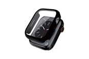 Smartwatch - Accessories - CRONG Hybrid Watch Case - Case with Glass for Apple Watch 44mm (Black) - CRG-44HS-BLK
