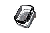 Smartwatch - Accessories - CRONG Hybrid Watch Case - Case with glass for Apple Watch 44mm (Carbon) - CRG-44HS-CRB