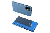 Handys - Cover & Cases - Hurtel Clear View Case blue Poco M4 Pro 5G Flip Cover - 5907769338014