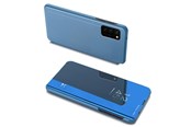 Handys - Cover & Cases - Hurtel Clear View Case Flip Cover for Samsung Galaxy A03s (166.5) Blue - 5907769338045
