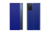 Handys - Cover & Cases - Hurtel New Sleep Case Cover with a Stand Function for Samsung Galaxy A03s (166.5) Blue - 5907769338076