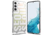 Handys - Cover & Cases - Ringke Fusion Design Armored Case Cover with Gel Frame Samsung Galaxy S22+ (S22 Plus) Transparent (Seoul) (F593R89) - 8809848204654
