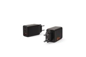 Handys - Adapter und Ladegeräte - UAG SRGE 65W 3Port 2USB-C - 1USB-AWall Charger EU Black - 9B443711V4040
