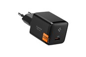 Handys - Adapter und Ladegeräte - Spigen Essential 30W Wall Charger EE301EU - all black - ACH09493