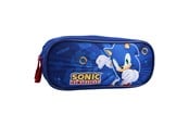 Schul-Zubehör - Vadobag Sonic Still Unstoppable Pencil Case 2-Compartment - Blue - 155-01309