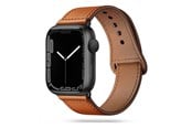 Smartwatch - Accessories - Tech-Protect  LeatherFit Strap for Apple Watch 4 / 5 / 6 / 7 / 8 / 9 / SE / Ultra 1 / 2 (42/44/45/49 mm) - Brown - 0795787713716