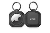 Handys - Cover & Cases - Tech-Protect Rough Pro Case for Apple AirTag 1/2 with Wheel - Black - 5906203691333