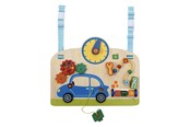Holzspielzeug - Primi Passi - Wooden Garage Activity Board - PP1047