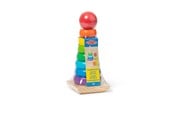 Baby Spielzeug - Melissa & Doug Wooden Stacker Rainbow - 6073090