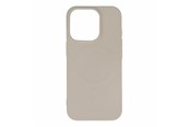 Handys - Cover & Cases - Hurtel Liquid Silicone Case MagSafe for iPhone 16 Pro - Beige - 5907769363467