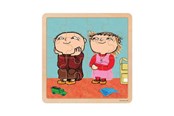 Puzzle - Barbo Toys Puzzle 16 Pcs Wooden Puzzle Friends Holz - 7835