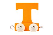 Holzspielzeug - Small Foot - Wooden Letter Train Orange - T - 12 pieces - 10370-display12