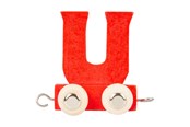 Holzspielzeug - Small Foot - Wooden Letter Train Color - U - 10371-display12
