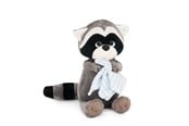 Plush - Orange Toys Soft toy Denny the Raccoon with towel (18cm) - OS616/15