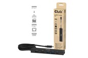 Dockingstationen - Club 3D CSV-2555 7‑in‑1 USB‑C to HDMI Hub 4K60Hz PD 3.1 140W 1m - CSV-2555