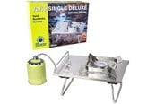Grill und Zubehör - Meva Camping Gas Camping Stove SINGLE DELUXE 5kW - 8590584573738