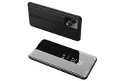 Handys - Cover & Cases - Hurtel Clear View Case Cover for Xiaomi Redmi Note 12 5G / Poco X5 5G Flip Cover Black - 9145576276013