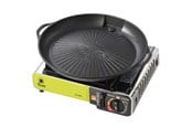 Grill und Zubehör - Meva Grill grate and grill pan for a gas camping stove - 8590584575367