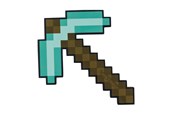 Spielzeugwaffen - Jakks DISGUISE Minecraft Schaumstoffspitzhacke - 700911
