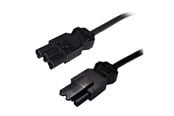 Stromkabel (Extern) - Deltaco - power extension cable - GST18 to GST18 - 30 cm - DEL-118E03