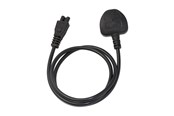Stromkabel (Intern) - Deltaco - power cable - BS 1363 to IEC 60320 C5 - 1 m - DEL-109C-UK