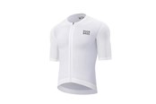 Fahrrad-Zubehör - Rockbros 15200025 Short Sleeve Cycling Jersey Size M - White - Rockbros-15200025010