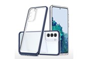 Handys - Cover & Cases - Hurtel Clear 3in1 Case for Samsung Galaxy S23+ silicone Cover with Frame Blue - 9145576272695