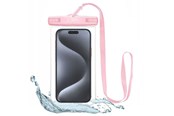 Handys - Cover & Cases - Tech-Protect Waterproof Case UWC7 Waterproof Cover for Devices up to 6.9" - Pink - 9589046924521
