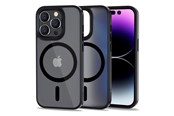 Handys - Cover & Cases - Tech-Protect MagMat MagSafe Case for iPhone 14 Pro - Matte Black - 9589046925474
