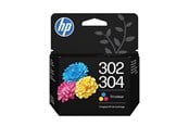 Druckerzubehör - Tinte & Toner - HP 302/304 Tri-Colour - B7RT6AE