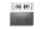 Wandhalterungen, AV-Halterungen & AV-Möbel - StarTech.com Startech mounting kit - articulating - for flat panel - low profile - TAA Compliant - Max 85 kg - recommended for 100" - 100AP1-TV-WALL-MOUNT