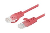 Netzwerk - Kabel - Lanberg patch cable - 3 m - red RAL 3017 - Rot - 3m - PCU6-20CC-0300-R