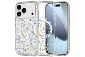 Handys - Cover & Cases - Tech-Protect FlexAir MagSafe Case for iPhone 17 Pro - Daisies with Leaves - 5906302319596