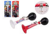 Kleine Mitbringsel für Kinder - John Toy Bike Fun metal bikehorn fire / police - assorted - 263-20623