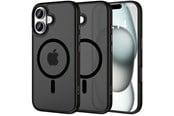 Handys - Cover & Cases - Tech-Protect MagMat MagSafe Case for iPhone 16 - Black - 5906302311088