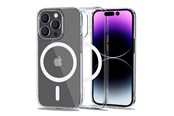 Handys - Cover & Cases - Tech-Protect  FlexAir Hybrid MagSafe Case for iPhone 14 Pro Max - Clear - 9589046925399