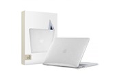 Taschen - Tech-Protect  SmartShell Case for MacBook Air 13" M2 / M3 / 2022-2024 - Clear Glitter - 9589046924095