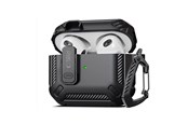 Handys - Cover & Cases - Tech-Protect X-Carbo Case for AirPods Pro 1 / 2 - Black - 9490713928080