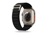 Smartwatch - Accessories - Tech-Protect Nylon Pro Strap for Apple Watch 4 / 5 / 6 / 7 / 8 / 9 / SE / Ultra 1 / 2 (42 / 44 / 45 / 49 mm) - Black - 9490713928370