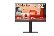 Bildschirm - 24" LG 24BA650-B - LCD monitor - Full HD (1080p) - 24" - 24BA650-B.AEU