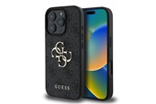 Handys - Cover & Cases - GUESS 4G Big Logo Case for iPhone 16 Pro - Black - 3666339327545
