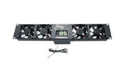 Rack-Gehäuse - Middle Atlantic Ultra Quiet Fan Panel IUQFP-4D - rack fan kit - 2U - IUQFP-4D