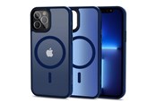 Handys - Cover & Cases - Tech-Protect MagMat MagSafe Case for iPhone 12 / 12 Pro - Navy Matte - 9490713933084