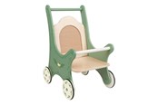 Puppen & Zubehör - Classic World Vintage Wooden Doll's Pram - 50632